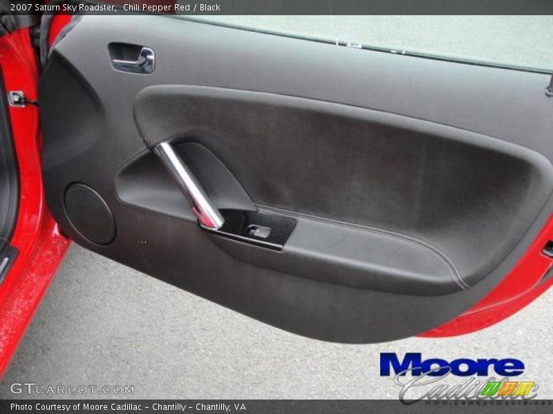 Chili Pepper Red / Black 2007 Saturn Sky Roadster