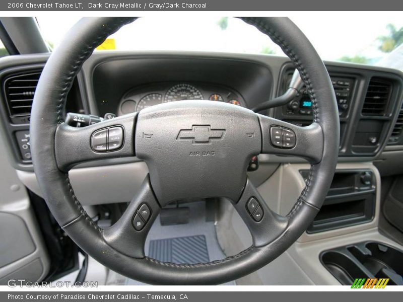Dark Gray Metallic / Gray/Dark Charcoal 2006 Chevrolet Tahoe LT