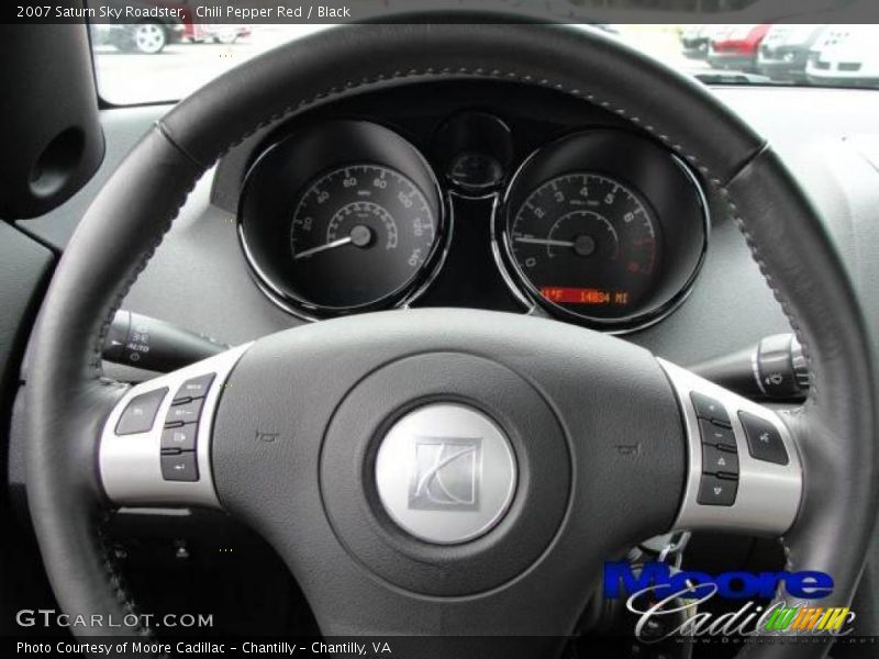 Chili Pepper Red / Black 2007 Saturn Sky Roadster