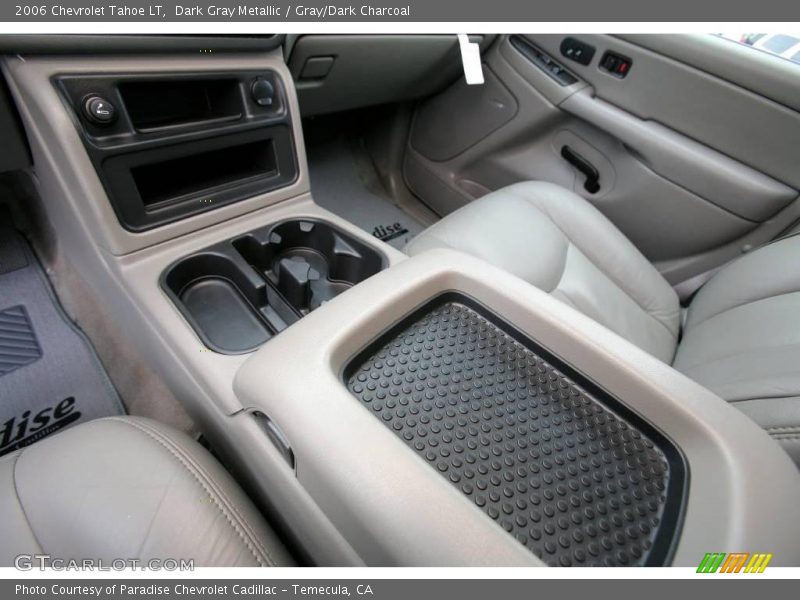 Dark Gray Metallic / Gray/Dark Charcoal 2006 Chevrolet Tahoe LT