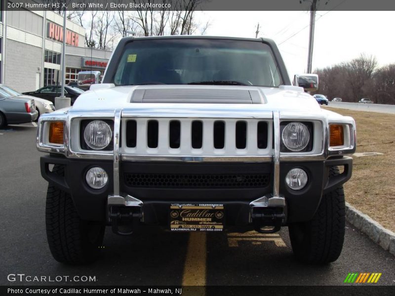 Birch White / Ebony Black/Morocco 2007 Hummer H3 X