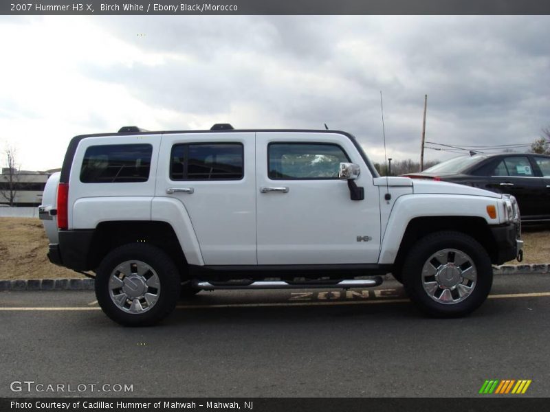 Birch White / Ebony Black/Morocco 2007 Hummer H3 X