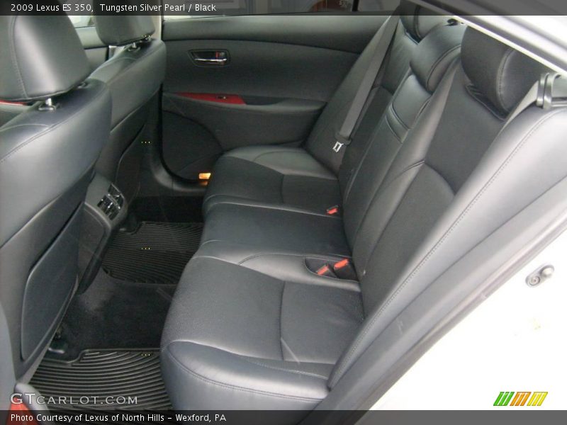 Tungsten Silver Pearl / Black 2009 Lexus ES 350