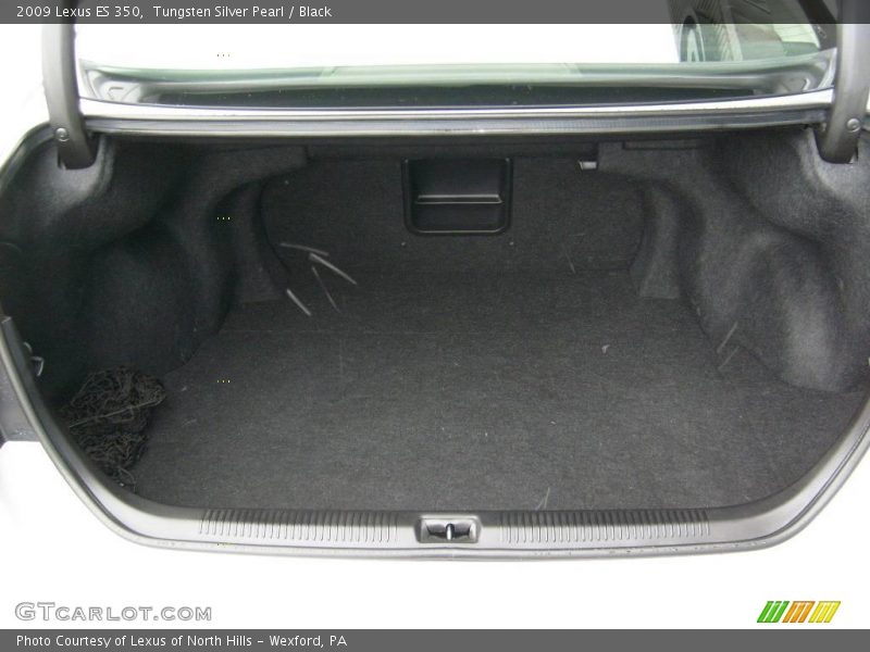 Tungsten Silver Pearl / Black 2009 Lexus ES 350