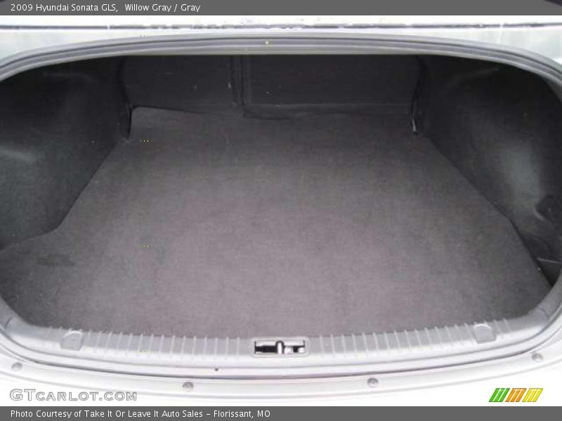 Willow Gray / Gray 2009 Hyundai Sonata GLS