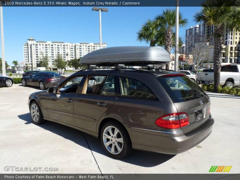 Indium Grey Metallic / Cashmere 2009 Mercedes-Benz E 350 4Matic Wagon