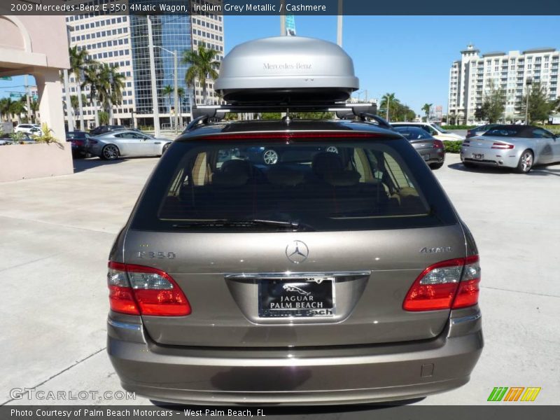 Indium Grey Metallic / Cashmere 2009 Mercedes-Benz E 350 4Matic Wagon