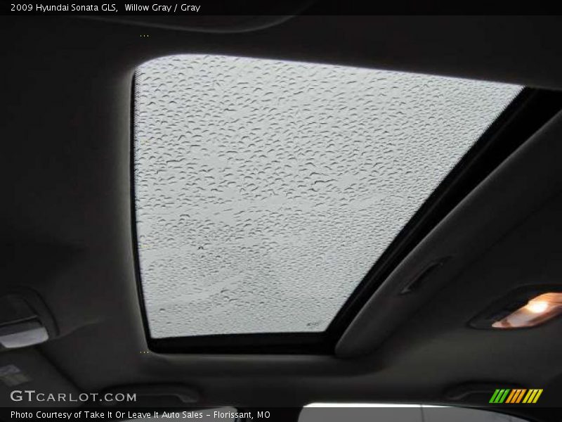 Willow Gray / Gray 2009 Hyundai Sonata GLS