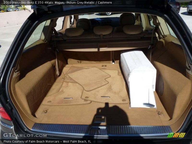 Indium Grey Metallic / Cashmere 2009 Mercedes-Benz E 350 4Matic Wagon