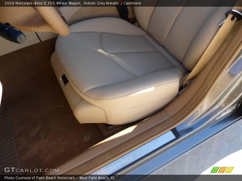 Indium Grey Metallic / Cashmere 2009 Mercedes-Benz E 350 4Matic Wagon
