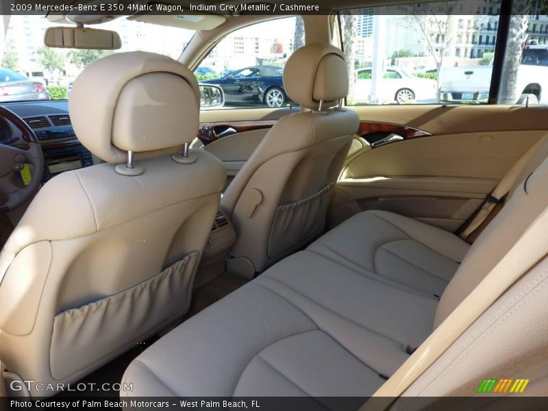 Indium Grey Metallic / Cashmere 2009 Mercedes-Benz E 350 4Matic Wagon