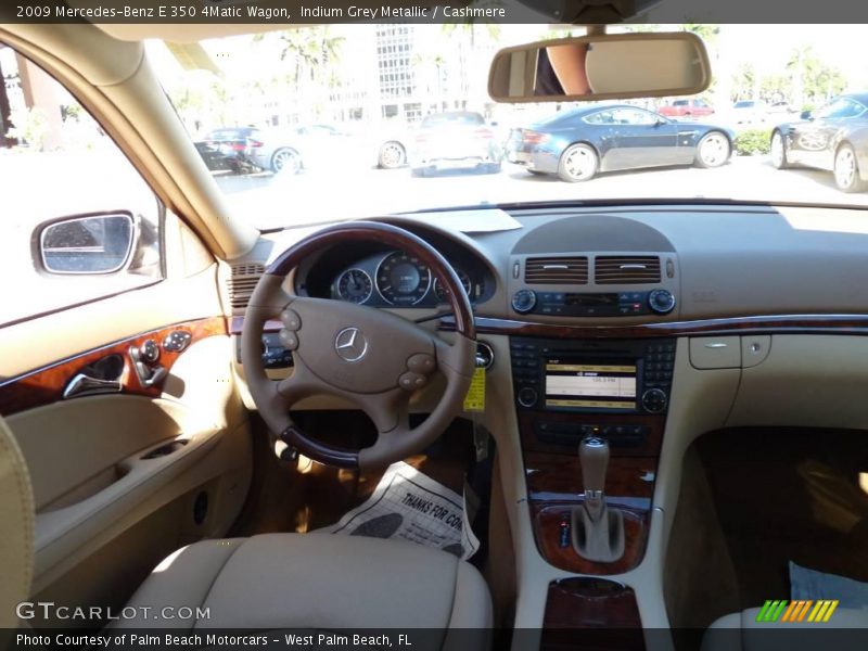 Indium Grey Metallic / Cashmere 2009 Mercedes-Benz E 350 4Matic Wagon