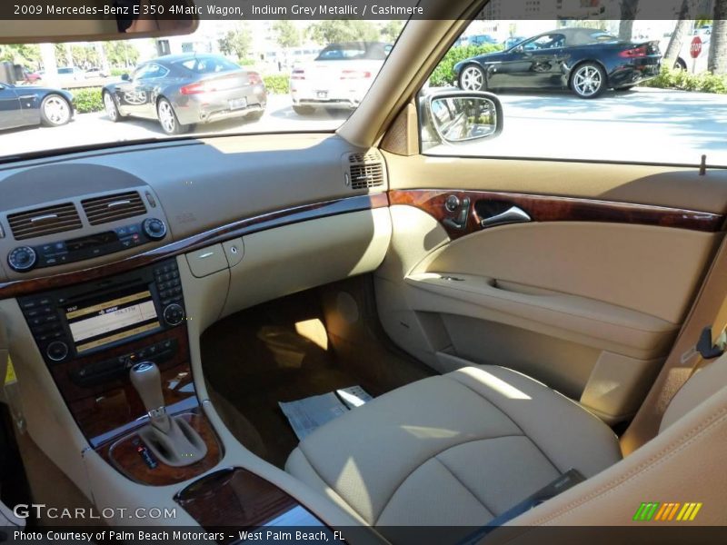 Indium Grey Metallic / Cashmere 2009 Mercedes-Benz E 350 4Matic Wagon