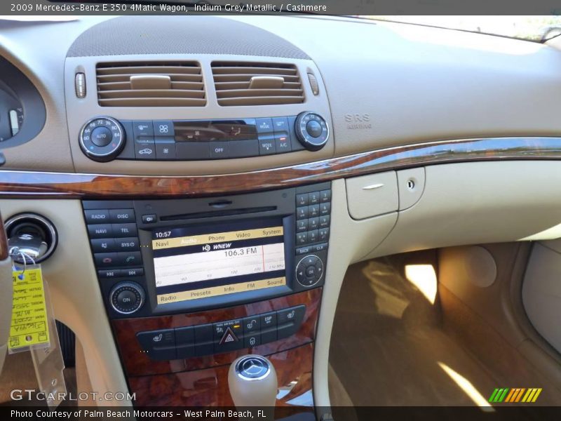 Indium Grey Metallic / Cashmere 2009 Mercedes-Benz E 350 4Matic Wagon