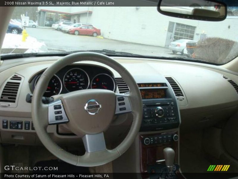 Majestic Blue Metallic / Cafe Latte 2008 Nissan Maxima 3.5 SL