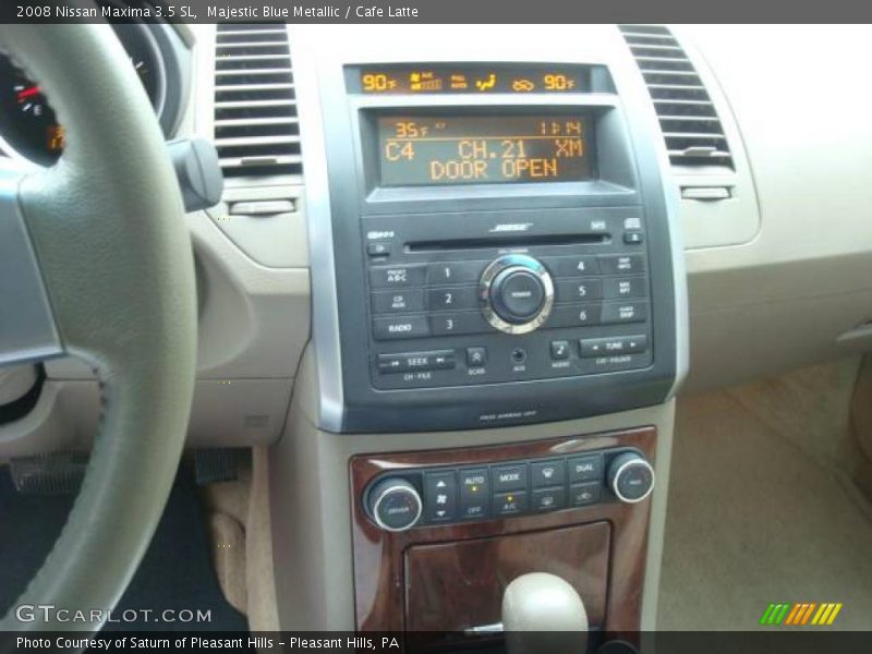 Majestic Blue Metallic / Cafe Latte 2008 Nissan Maxima 3.5 SL
