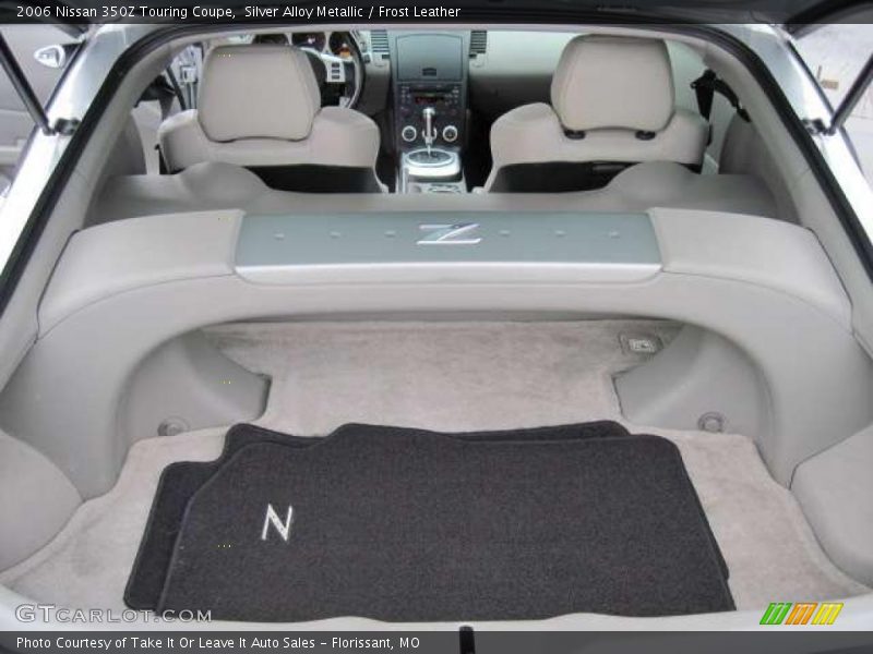 Silver Alloy Metallic / Frost Leather 2006 Nissan 350Z Touring Coupe