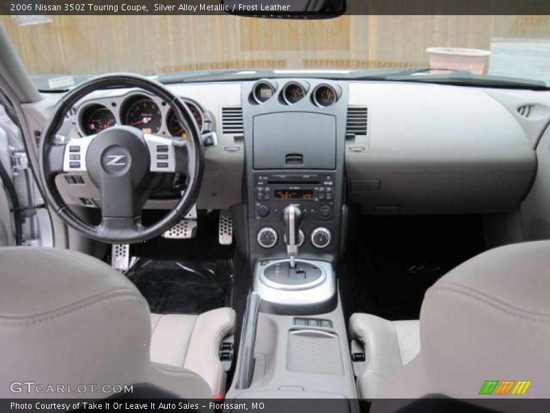 Silver Alloy Metallic / Frost Leather 2006 Nissan 350Z Touring Coupe