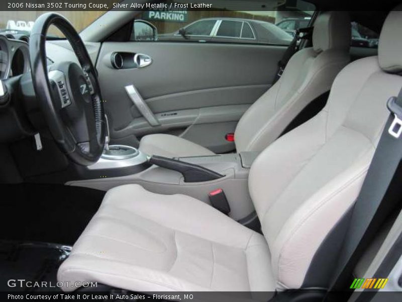 Silver Alloy Metallic / Frost Leather 2006 Nissan 350Z Touring Coupe