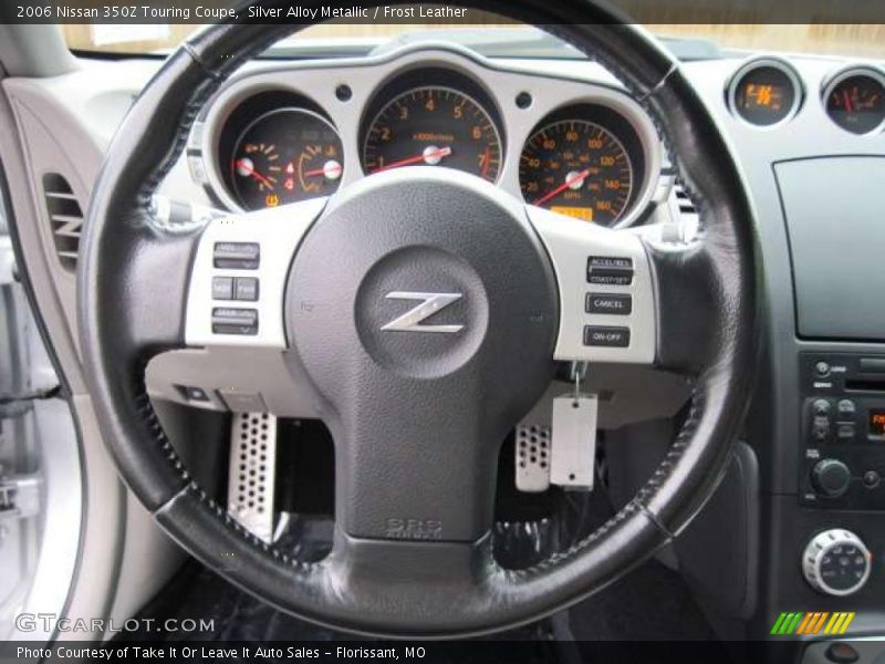 Silver Alloy Metallic / Frost Leather 2006 Nissan 350Z Touring Coupe