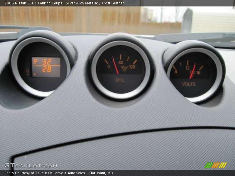 Silver Alloy Metallic / Frost Leather 2006 Nissan 350Z Touring Coupe