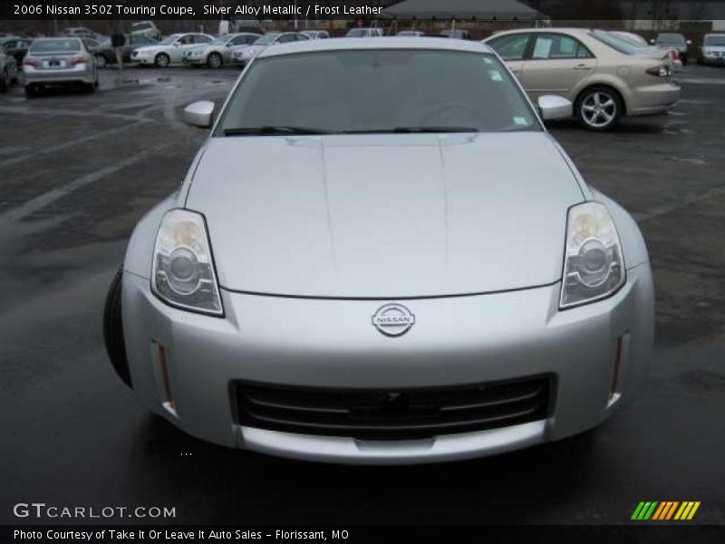 Silver Alloy Metallic / Frost Leather 2006 Nissan 350Z Touring Coupe