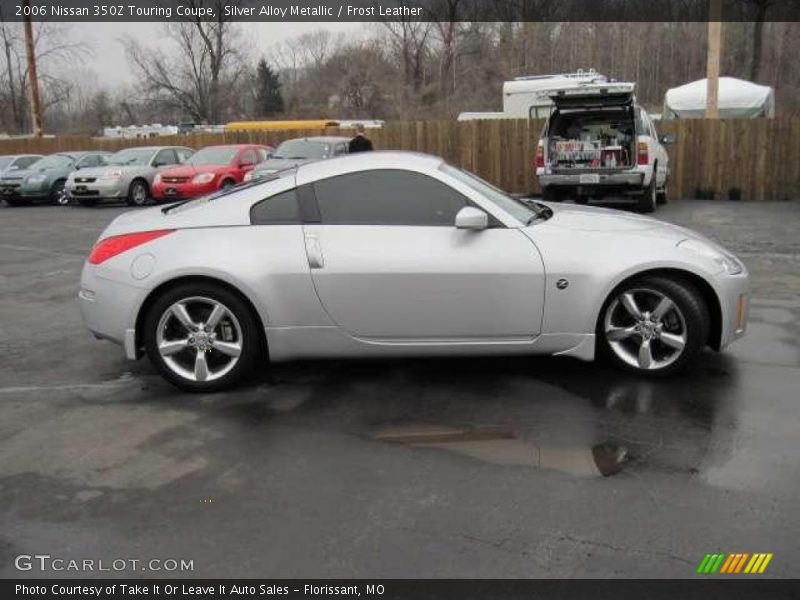 Silver Alloy Metallic / Frost Leather 2006 Nissan 350Z Touring Coupe