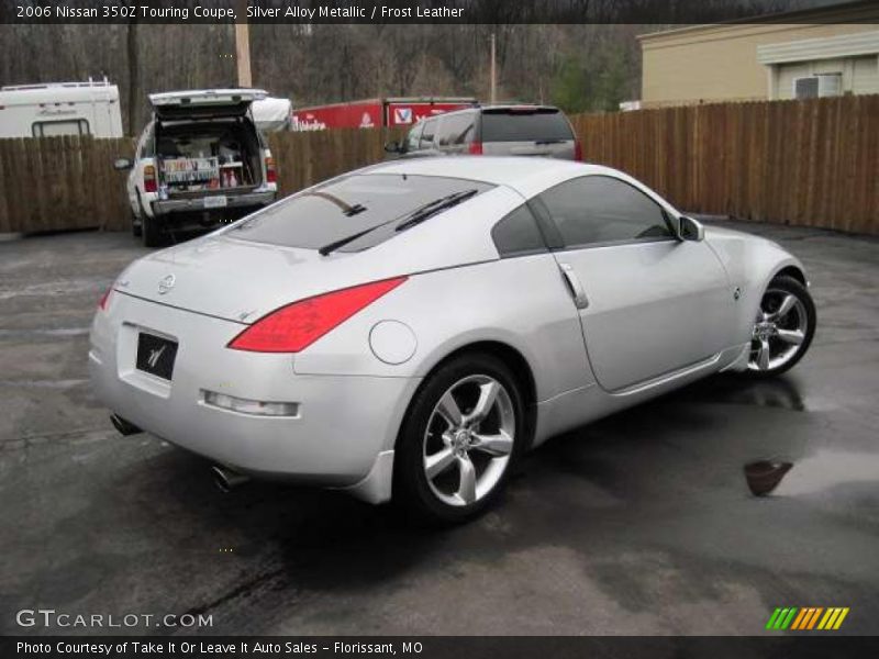 Silver Alloy Metallic / Frost Leather 2006 Nissan 350Z Touring Coupe