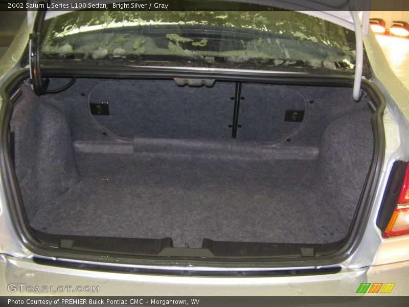 Bright Silver / Gray 2002 Saturn L Series L100 Sedan