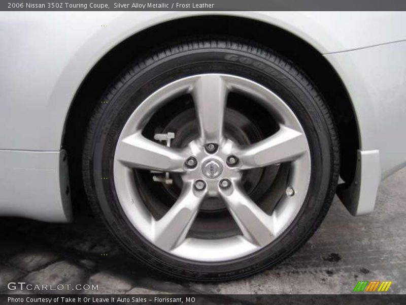 Silver Alloy Metallic / Frost Leather 2006 Nissan 350Z Touring Coupe