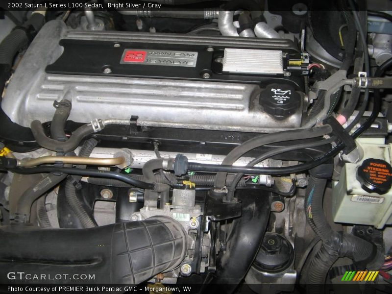 Bright Silver / Gray 2002 Saturn L Series L100 Sedan