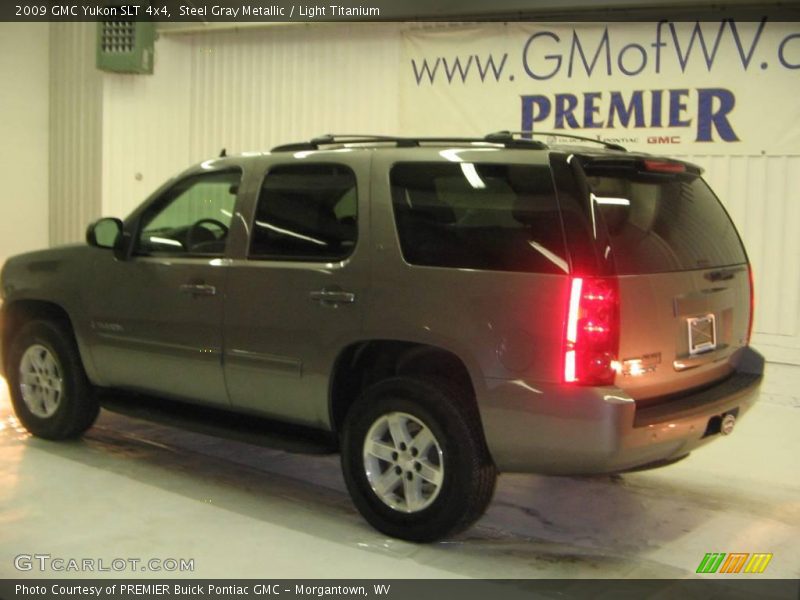 Steel Gray Metallic / Light Titanium 2009 GMC Yukon SLT 4x4