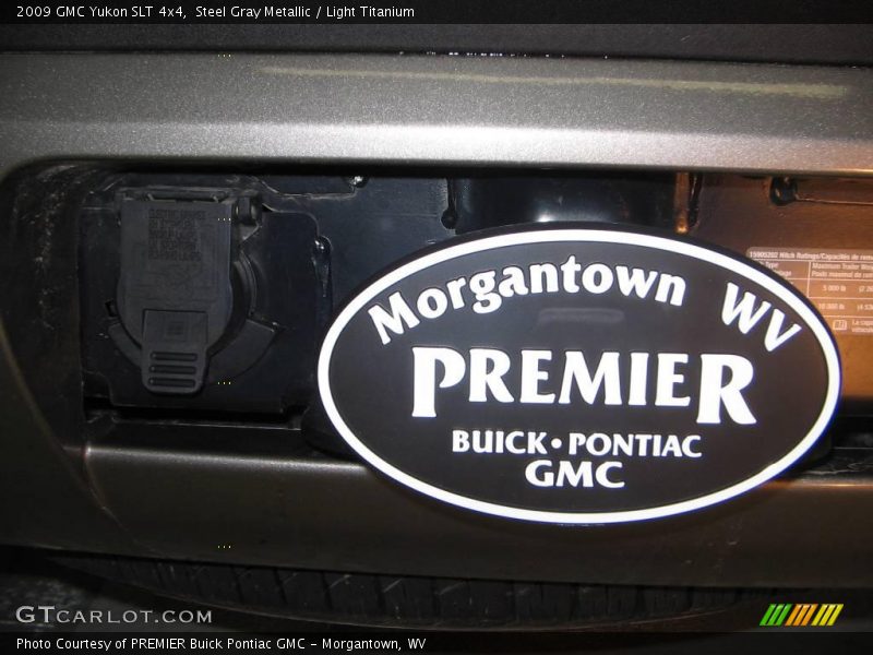 Steel Gray Metallic / Light Titanium 2009 GMC Yukon SLT 4x4
