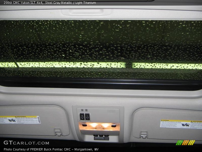 Steel Gray Metallic / Light Titanium 2009 GMC Yukon SLT 4x4