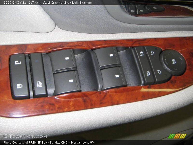 Steel Gray Metallic / Light Titanium 2009 GMC Yukon SLT 4x4