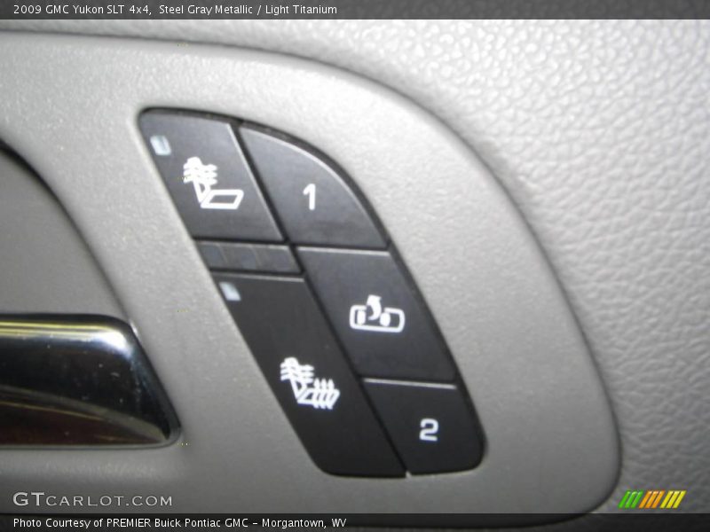 Steel Gray Metallic / Light Titanium 2009 GMC Yukon SLT 4x4