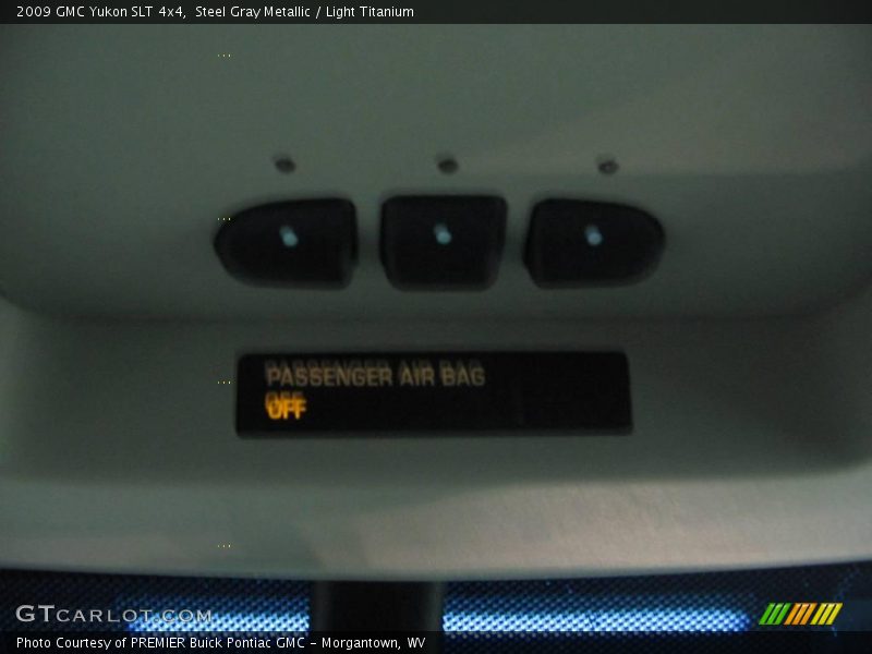 Steel Gray Metallic / Light Titanium 2009 GMC Yukon SLT 4x4