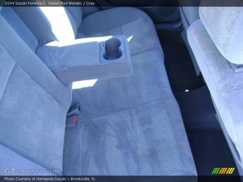 Fusion Red Metallic / Gray 2004 Suzuki Forenza S