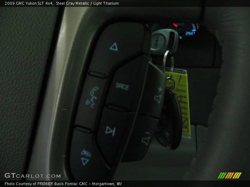 Steel Gray Metallic / Light Titanium 2009 GMC Yukon SLT 4x4