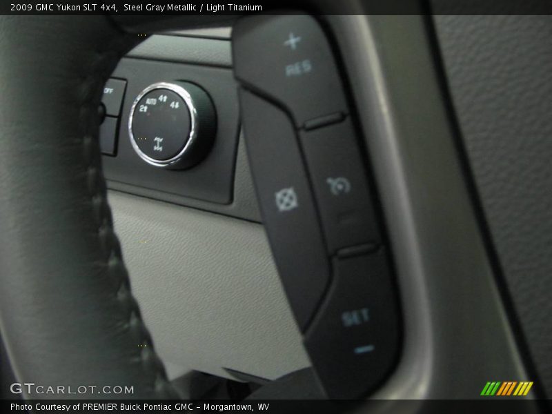 Steel Gray Metallic / Light Titanium 2009 GMC Yukon SLT 4x4