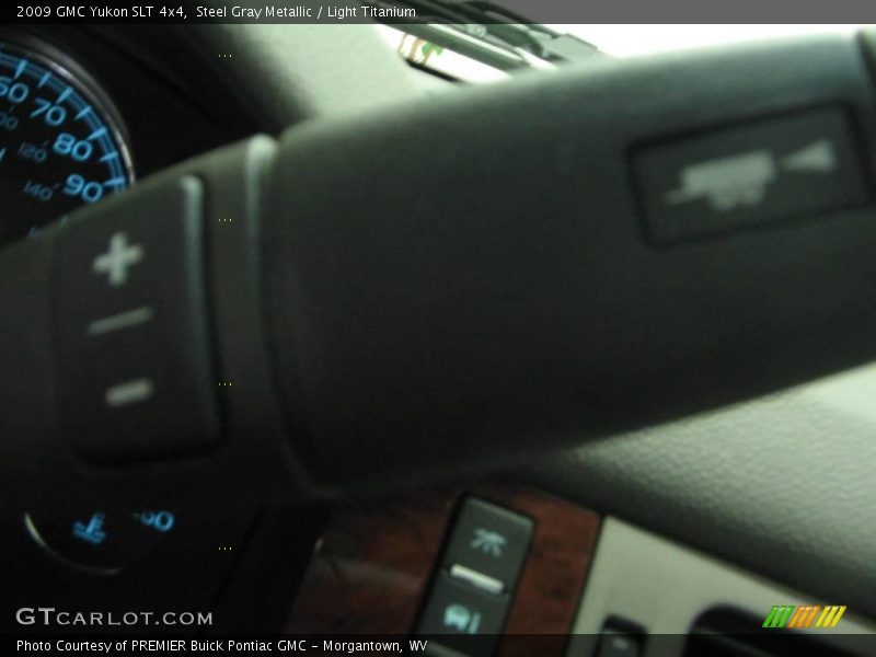 Steel Gray Metallic / Light Titanium 2009 GMC Yukon SLT 4x4