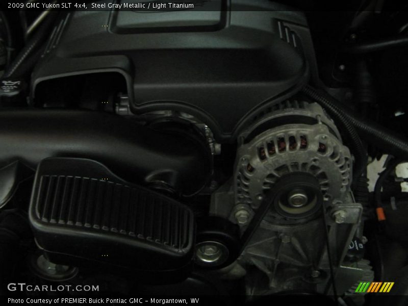 Steel Gray Metallic / Light Titanium 2009 GMC Yukon SLT 4x4