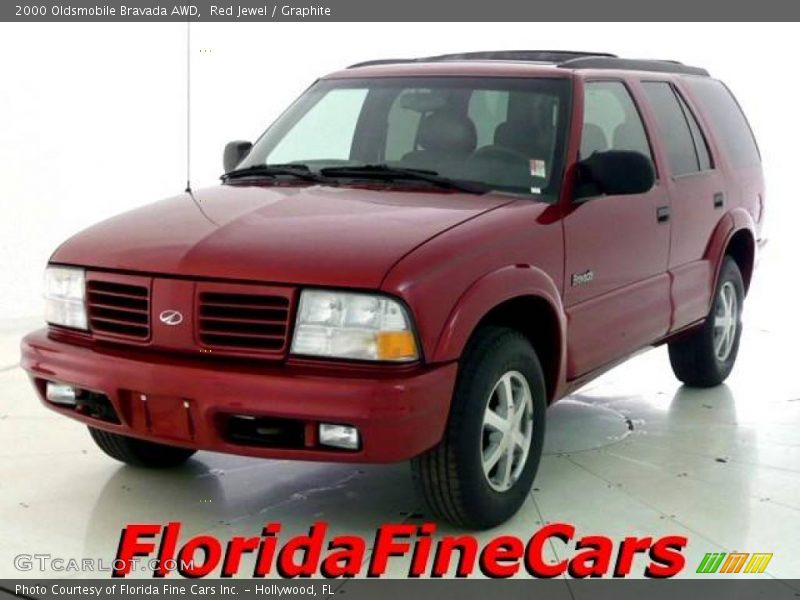 Red Jewel / Graphite 2000 Oldsmobile Bravada AWD
