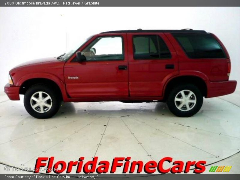 Red Jewel / Graphite 2000 Oldsmobile Bravada AWD
