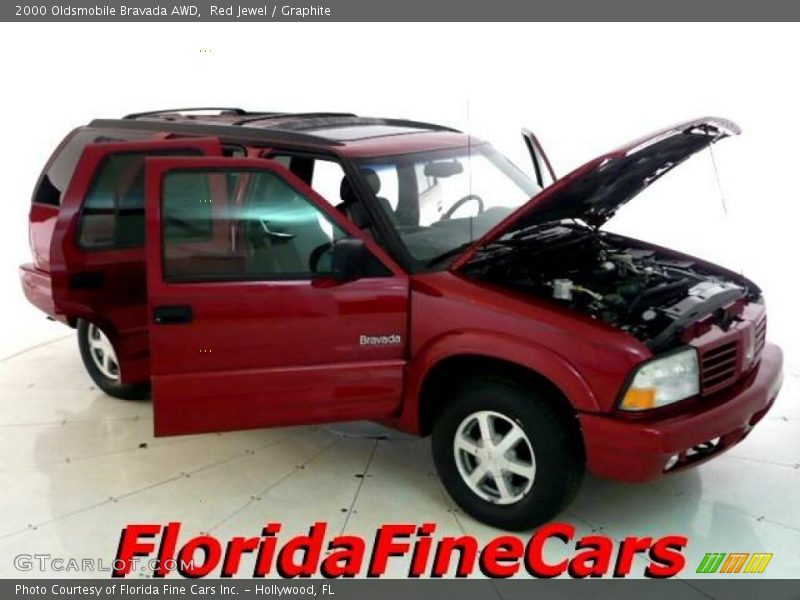Red Jewel / Graphite 2000 Oldsmobile Bravada AWD