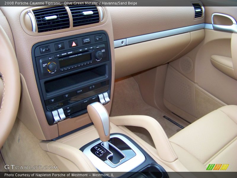 Olive Green Metallic / Havanna/Sand Beige 2008 Porsche Cayenne Tiptronic
