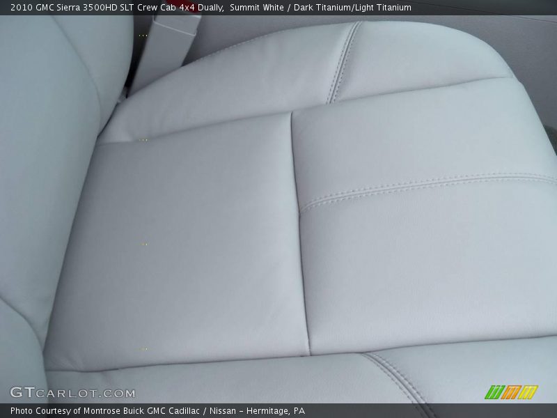 Summit White / Dark Titanium/Light Titanium 2010 GMC Sierra 3500HD SLT Crew Cab 4x4 Dually