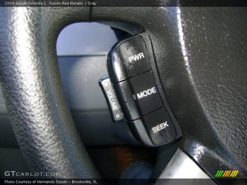 Fusion Red Metallic / Gray 2004 Suzuki Forenza S