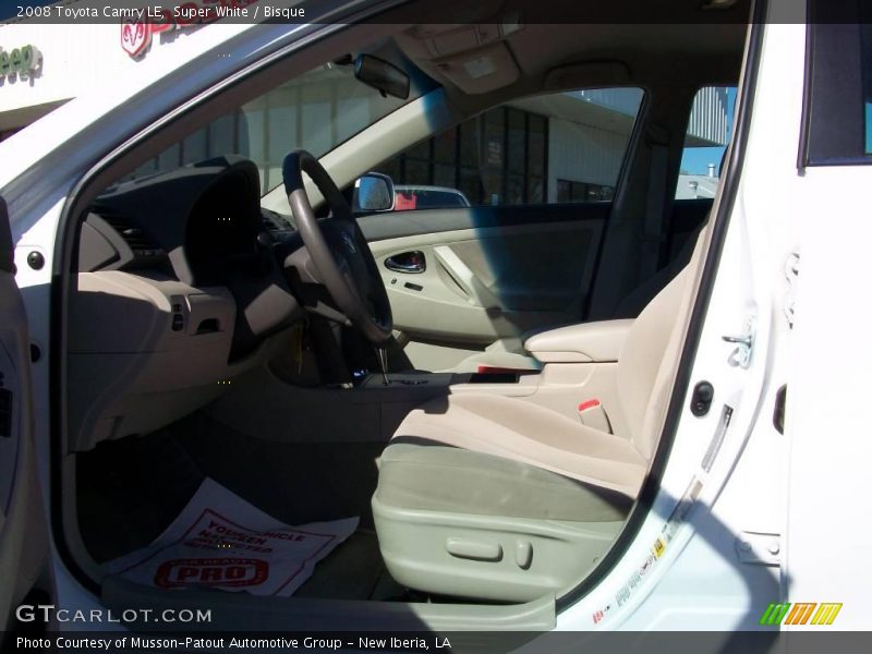 Super White / Bisque 2008 Toyota Camry LE