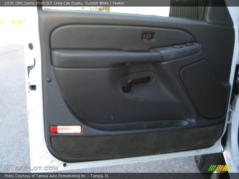 Summit White / Pewter 2005 GMC Sierra 3500 SLT Crew Cab Dually